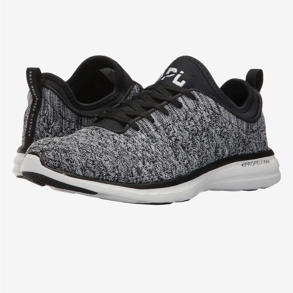 Women’s APL Techloom Phantom US size 8 Black and Gray Athletic Shoes